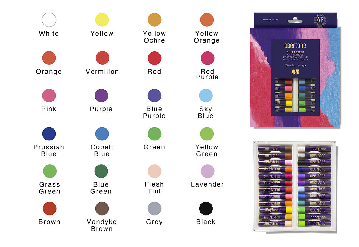 Oleo Pastel Obertöne El Pato